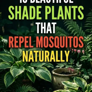 10 Beautiful Shade Plants That Repel Mosquitos Naturally