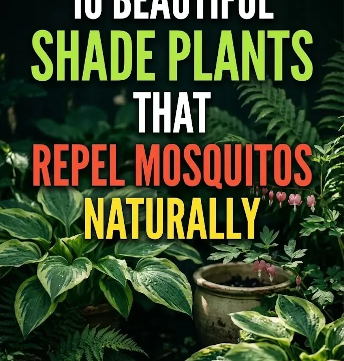 10 Beautiful Shade Plants That Repel Mosquitos Naturally