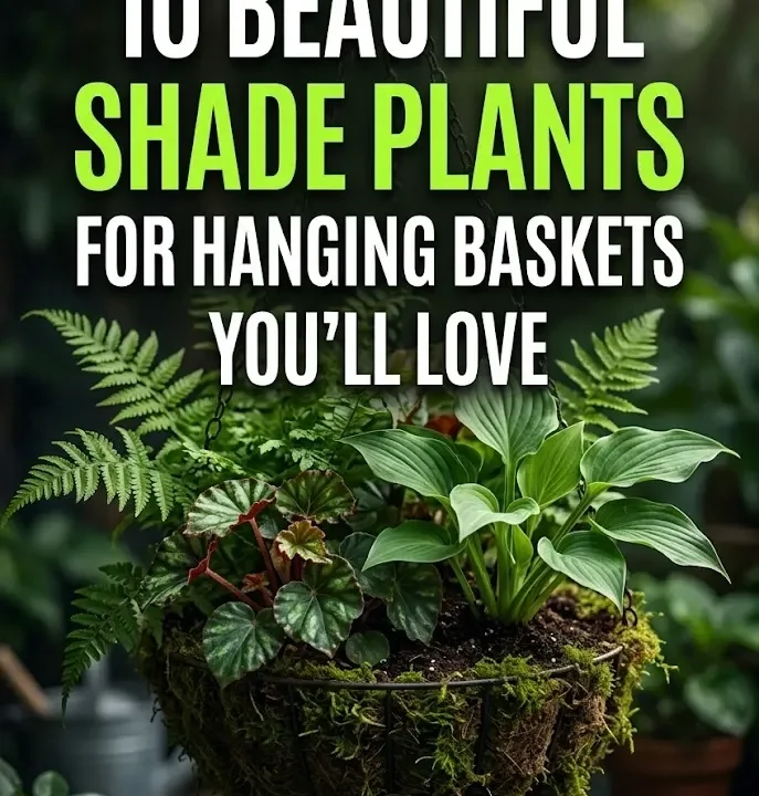 10 Beautiful Shade Plants for Hanging Baskets You’ll Love