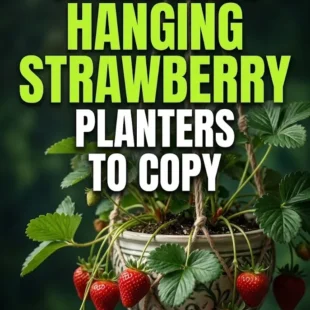 10 Gorgeous Hanging Strawberry Planters to Copy