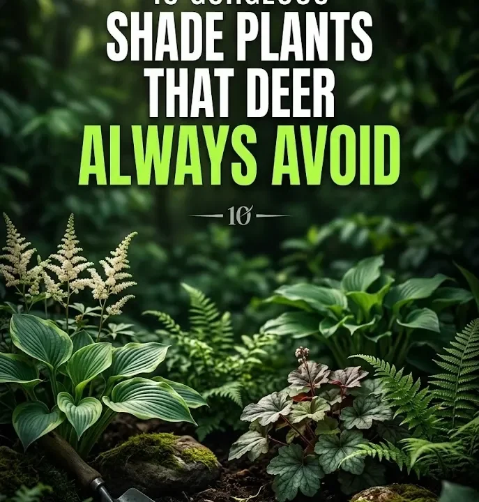 10 Gorgeous Shade Plants That Deer Always Avoid