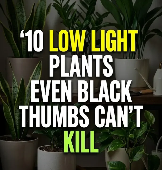 10 Low Light Plants Even Black Thumbs Can’t Kill