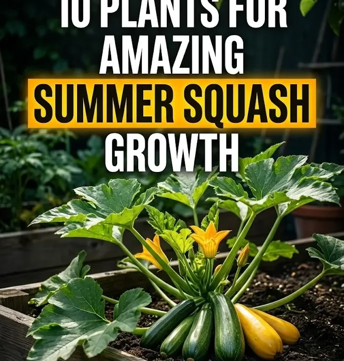 10 Plants for Amazing Summer Squash Growth