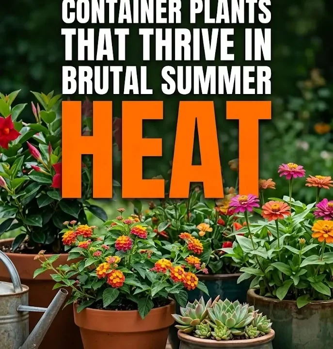 10 Stunning Container Plants That Thrive in Brutal Summer Heat