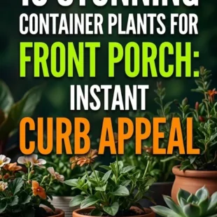 10 Stunning Container Plants for Front Porch: Instant Curb Appeal