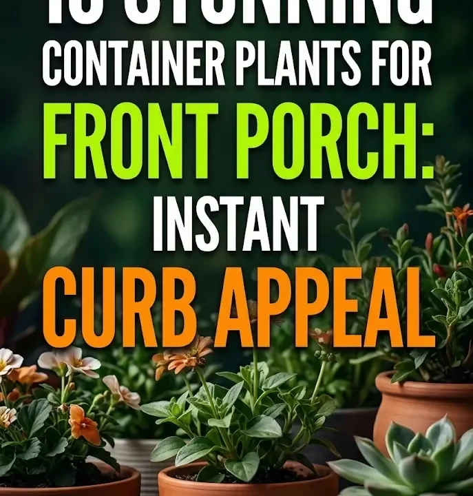 10 Stunning Container Plants for Front Porch: Instant Curb Appeal