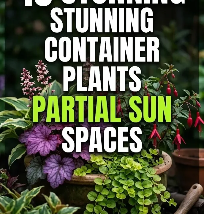 10 Stunning Container Plants for Partial Sun Spaces