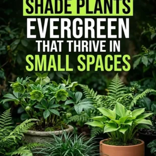 10 Stunning Shade Plants Evergreen That Thrive in Small Spaces
