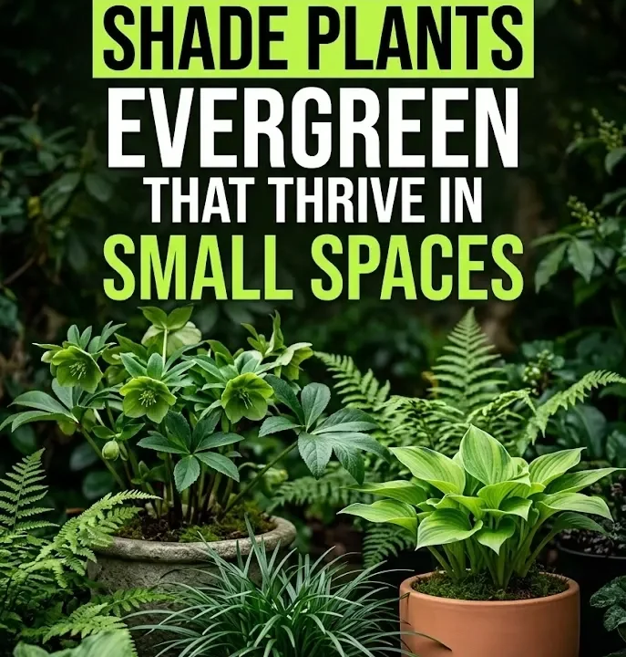 10 Stunning Shade Plants Evergreen That Thrive in Small Spaces