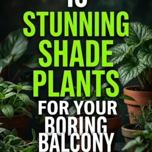 10 Stunning Shade Plants for Your Boring Balcony