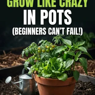 10 Vegetables That Grow Like Crazy in Pots (Beginners Can’t Fail!)