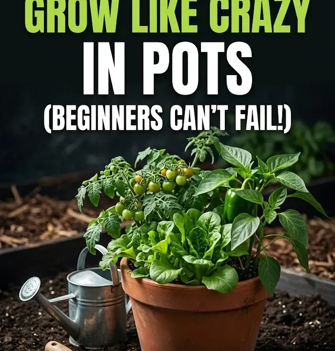10 Vegetables That Grow Like Crazy in Pots (Beginners Can’t Fail!)