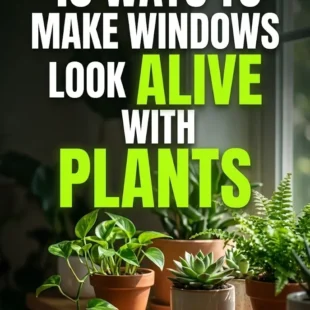 10 Ways to Make Windows Look Alive With Plants
