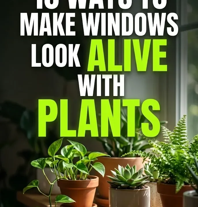 10 Ways to Make Windows Look Alive With Plants