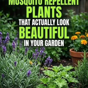 13 Natural Mosquito Repellent Plants That Actually Look Beautiful in Your Garden