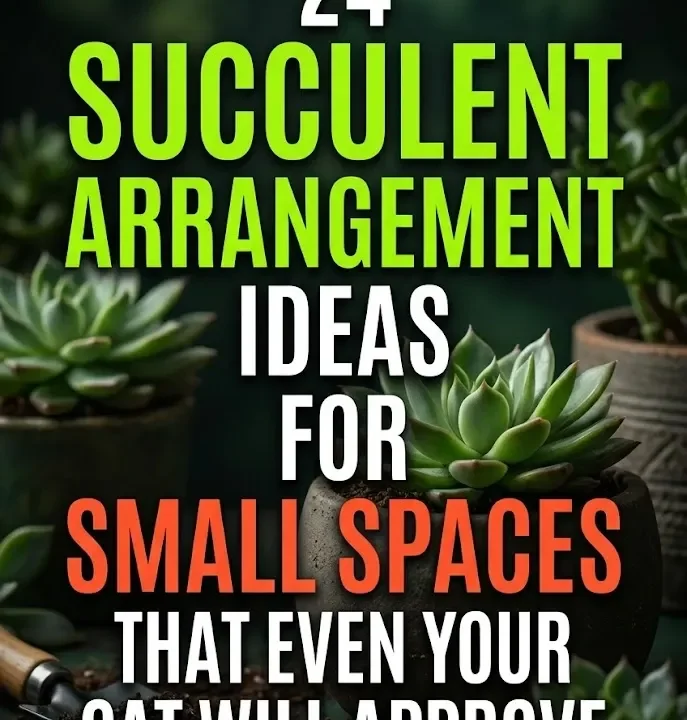 24 Succulent Arrangement Ideas for Small Spaces That Even Your Cat Will Approve