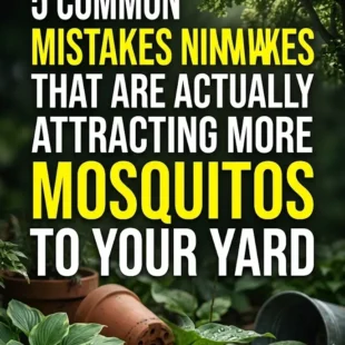 5 Common Mistakes That Are Actually Attracting More Mosquitos to Your Yard