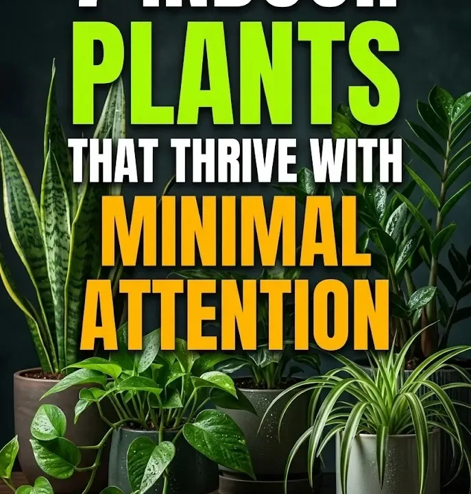 7 Indoor Plants That Thrive with Minimal Attention 7 Indoor Plants That Thrive with Minimal Attention