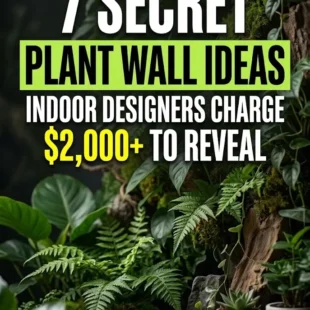7 Secret Plant Wall Ideas Indoor Designers Charge $2,000+ to Reveal