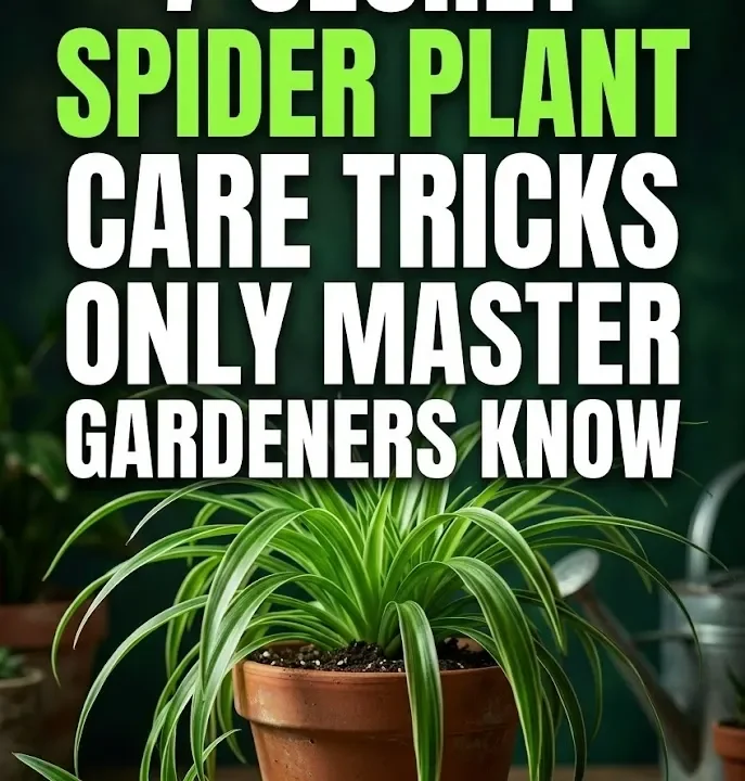 7 Secret Spider Plant Care Tricks Only Master Gardeners Know