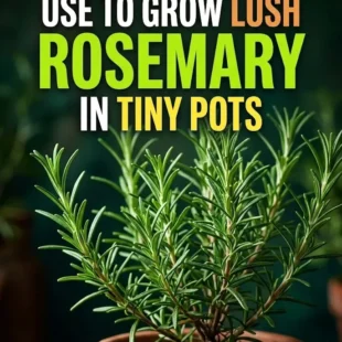 7 Tricks Garden Pros Use to Grow Lush Rosemary in Tiny Pots