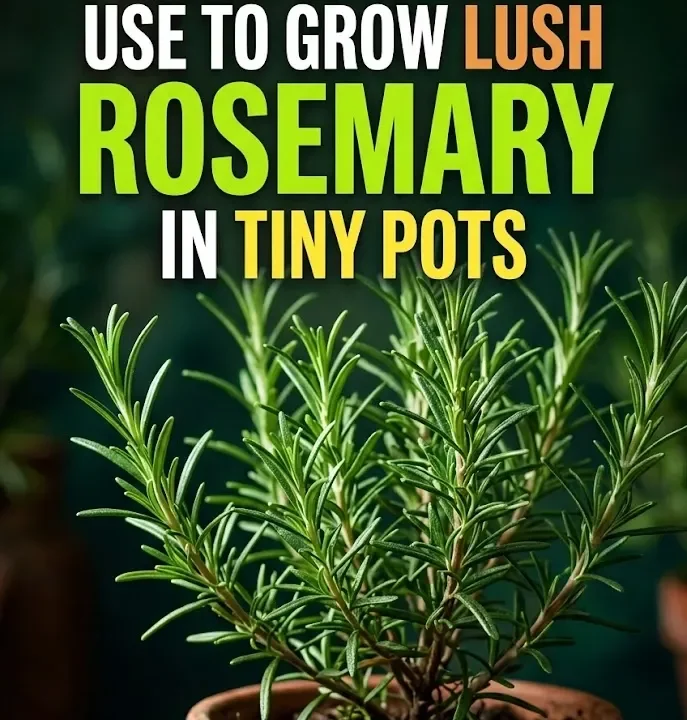 7 Tricks Garden Pros Use to Grow Lush Rosemary in Tiny Pots