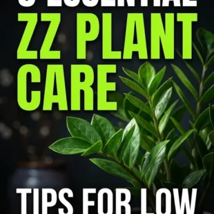 9 Essential ZZ Plant Care Tips For Low Light Rooms