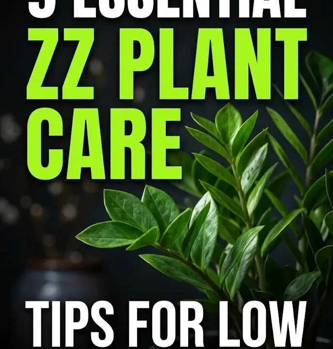 9 Essential ZZ Plant Care Tips For Low Light Rooms