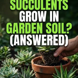 Can Succulents Grow in Garden Soil? (Answered)