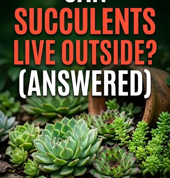 Can Succulents Live Outside? (Answered)