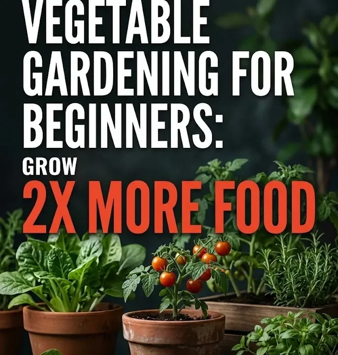 Container Vegetable Gardening for Beginners: Grow 2X More Food