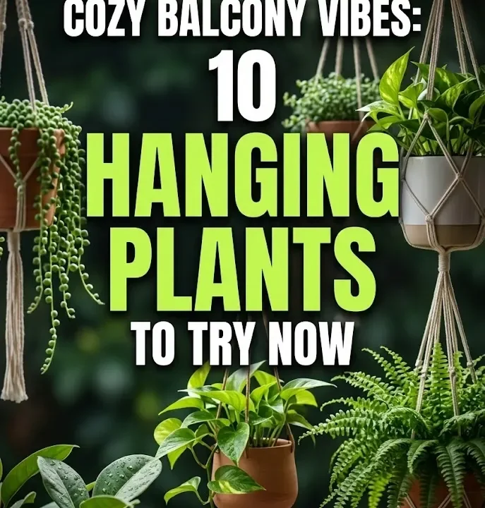 Cozy Balcony Vibes 10 Hanging Plants to Try Now Cozy Balcony Vibes: 10 Hanging Plants to Try Now
