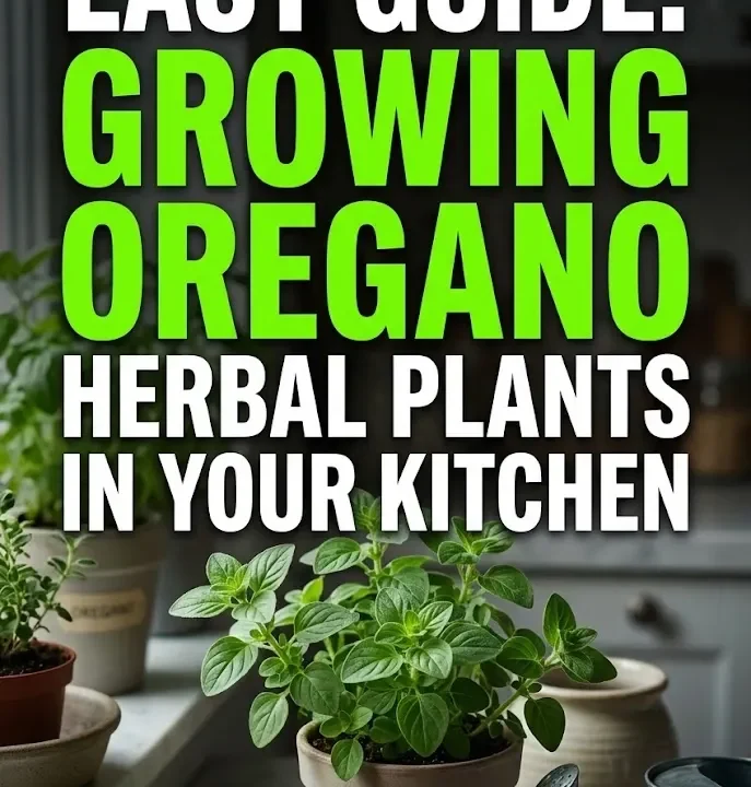 Easy Guide: Growing Oregano Herbal Plants in Your Kitchen