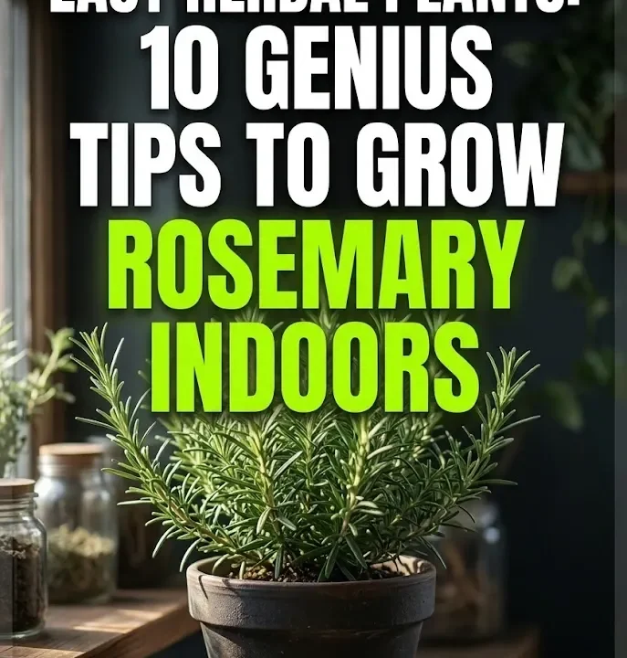 Easy Herbal Plants: 10 Genius Tips to Grow Rosemary Indoors