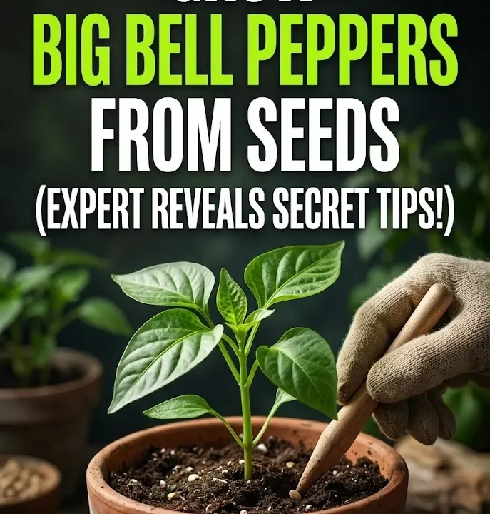 Grow Big Bell Peppers from Seeds (Expert Reveals Secret Tips!)