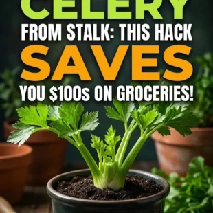 Grow Celery from Stalk: This Hack Saves You $100s on Groceries!