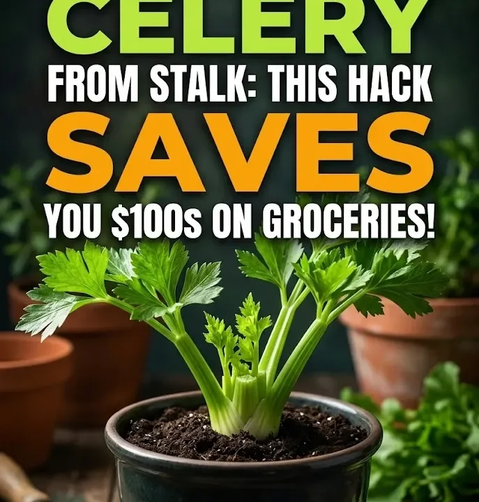 Grow Celery from Stalk: This Hack Saves You $100s on Groceries!