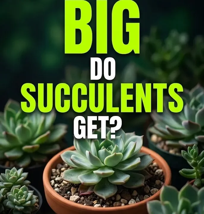 How Big Do Succulents Get (Answered) How Big Do Succulents Get? (Answered)
