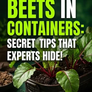 How to Grow Beets in Containers: Secret Tips That Experts Hide!