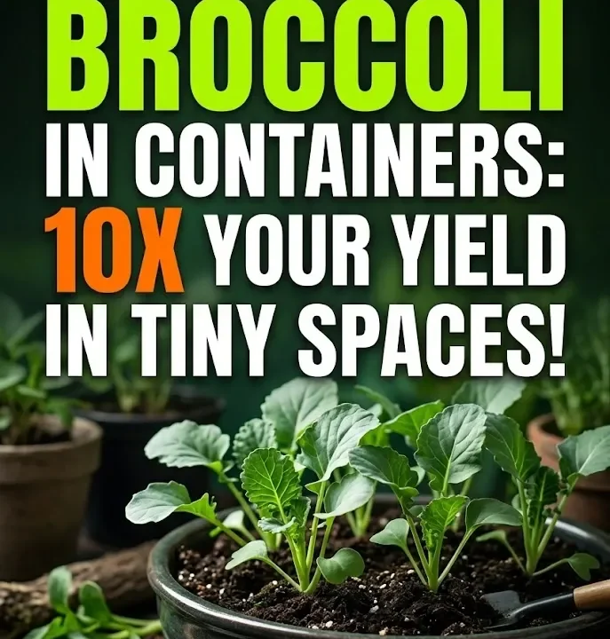How to Grow Broccoli in Containers: 10X Your Yield in Tiny Spaces!