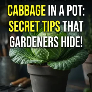 How to Grow Cabbage in a Pot: Secret Tips That Gardeners Hide!