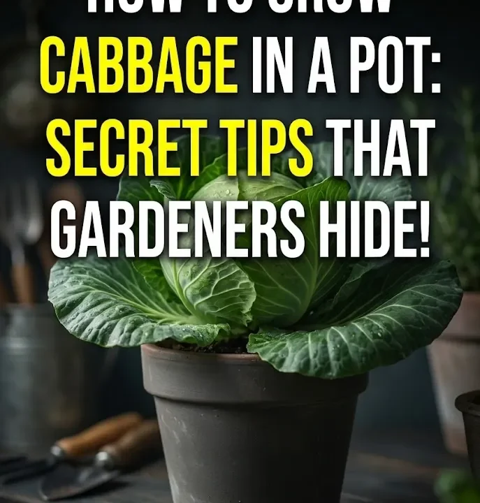 How to Grow Cabbage in a Pot: Secret Tips That Gardeners Hide!