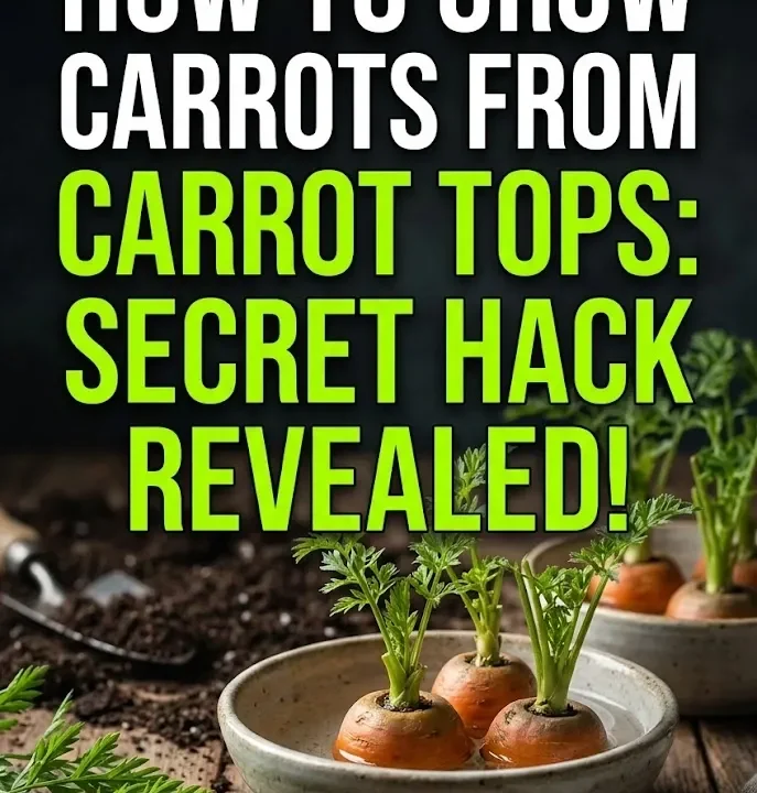 How to Grow Carrots from Carrot Tops: Secret Hack Revealed!