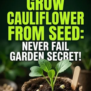 How to Grow Cauliflower from Seed: Never Fail Garden Secret!