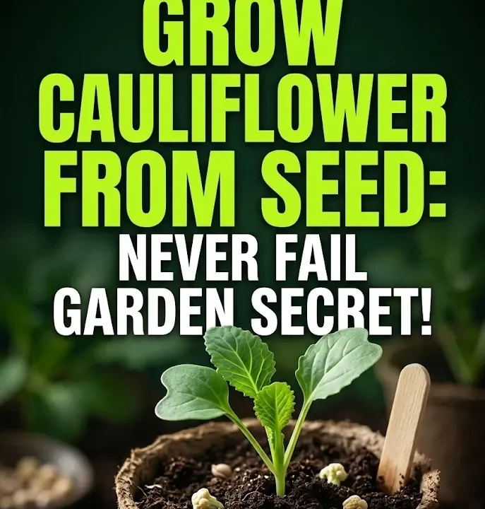 How to Grow Cauliflower from Seed: Never Fail Garden Secret!