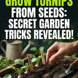 How to Grow Turnips from Seeds: Secret Garden Tricks Revealed!