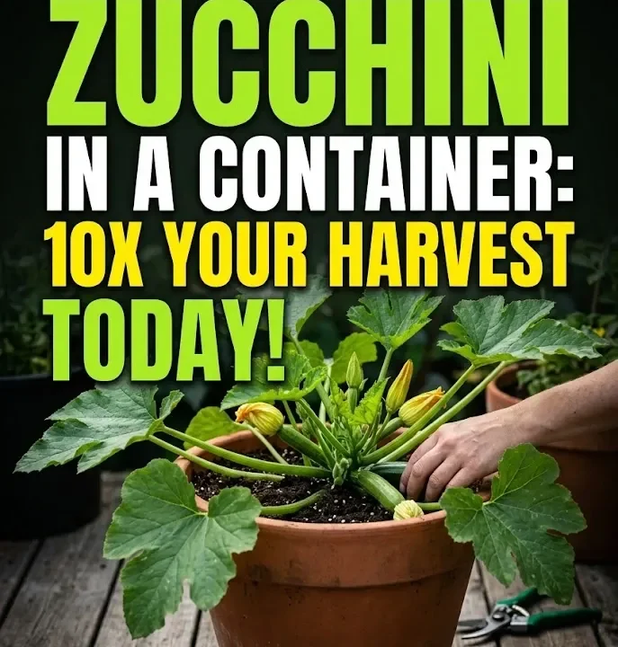 How to Grow Zucchini in a Container: 10X Your Harvest Today!