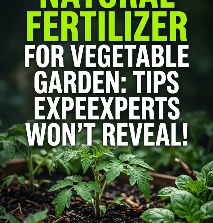 Natural Fertilizer for Vegetable Garden: Tips Experts Won’t Reveal!