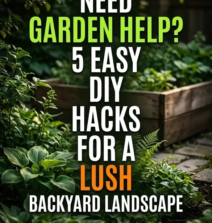 Need Garden Help? 5 Easy DIY Hacks for a Lush Backyard Landscape