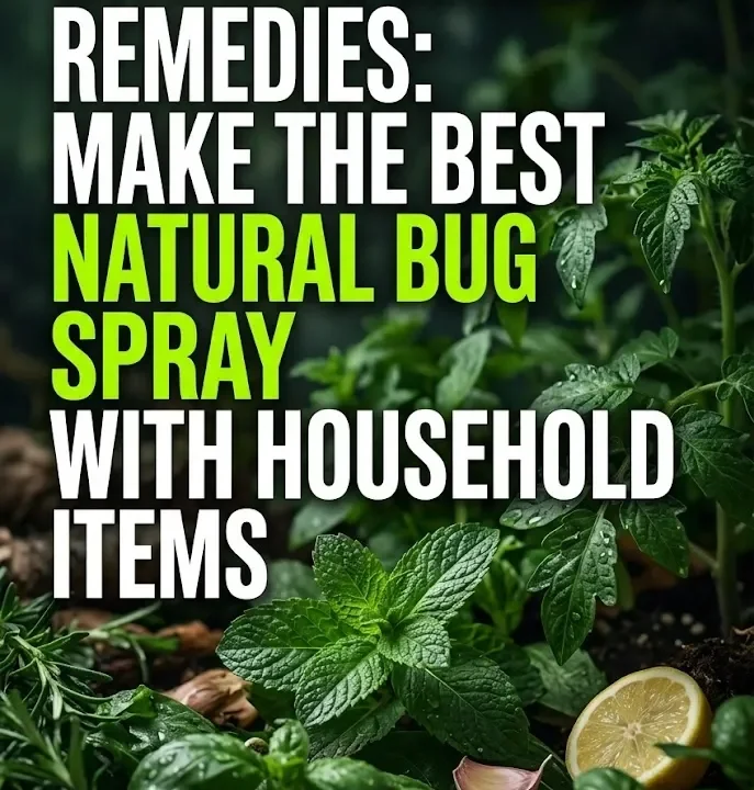 Organic Garden Remedies: Make the Best Natural Bug Spray with Household Items